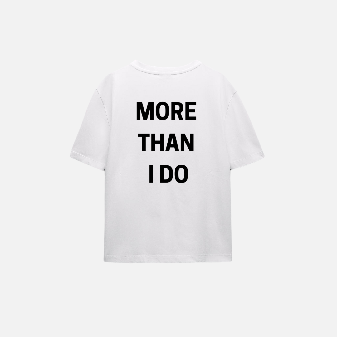 Nobody Loves New Jersey White T shirt